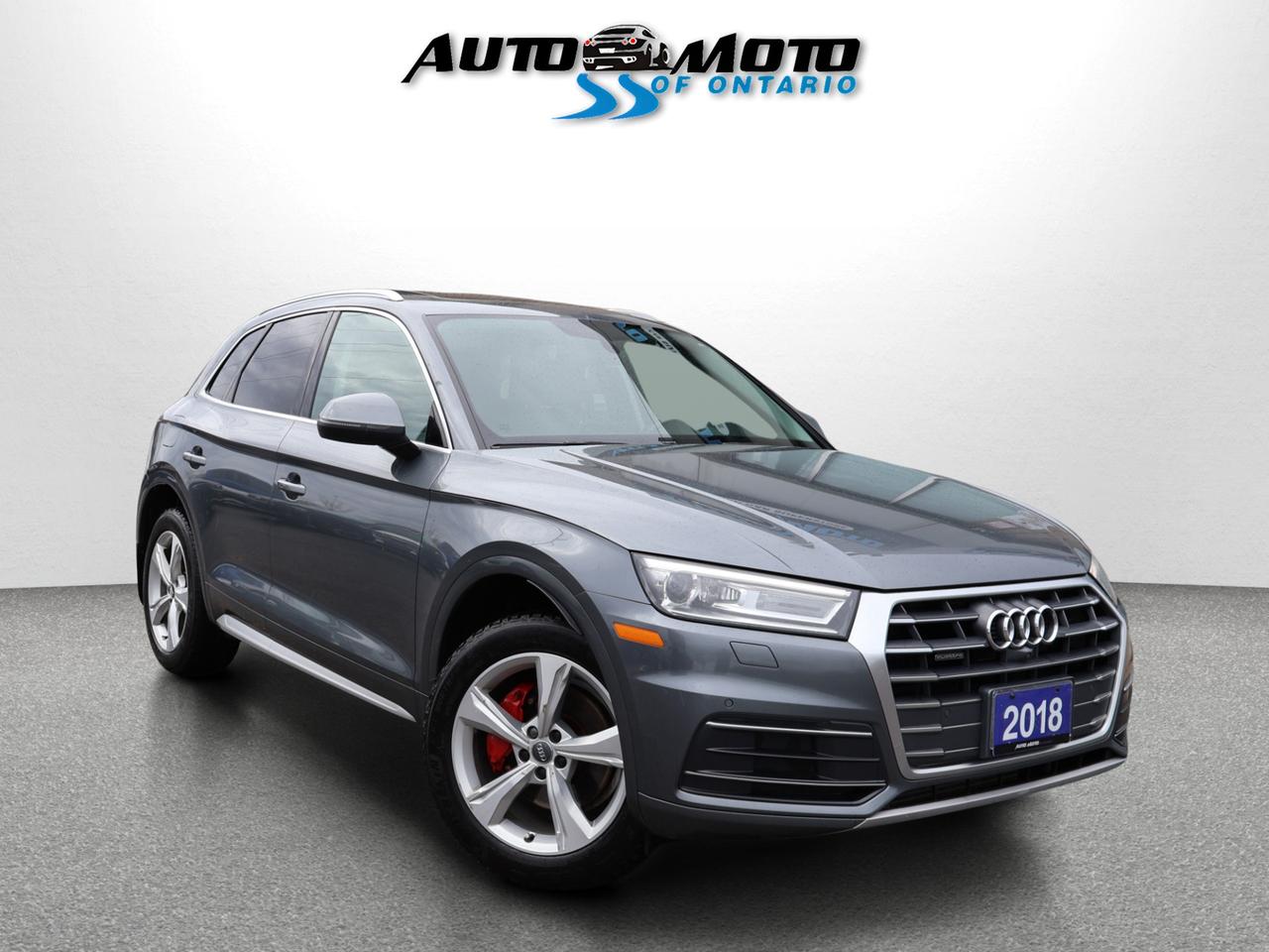 2018 Audi Q5 PROGRESSIV CERTIFIED *ACCIDENT FREE*2nd WINTER*AUDI MAINTAIN* CAMERA NAV BLUETOOTH LEATHER HEATED SEATS PANO ROOF CRUISE ALLOYS Photo