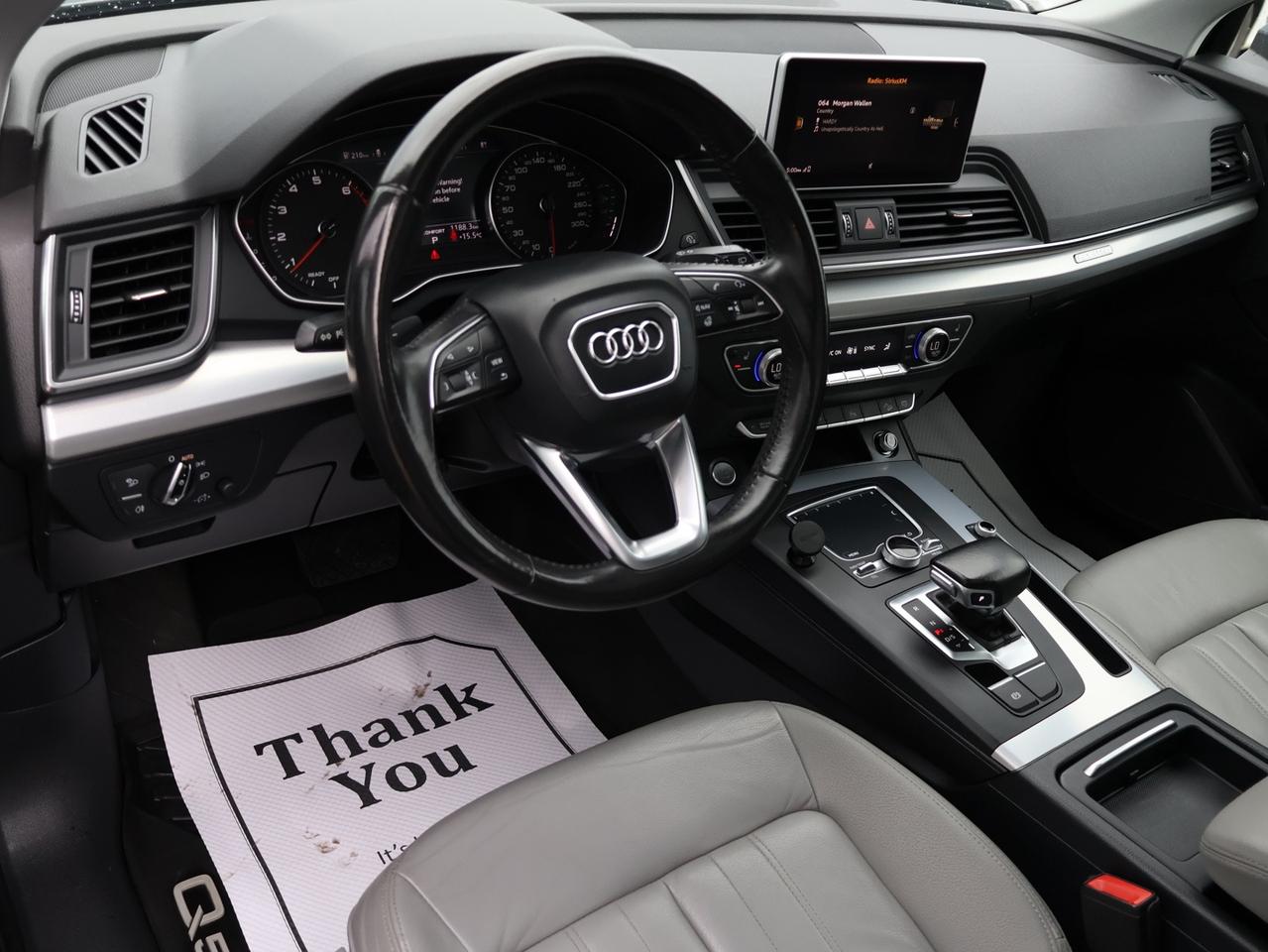 2018 Audi Q5 PROGRESSIV CERTIFIED *ACCIDENT FREE*2nd WINTER*AUDI MAINTAIN* CAMERA NAV BLUETOOTH LEATHER HEATED SEATS PANO ROOF CRUISE ALLOYS Photo