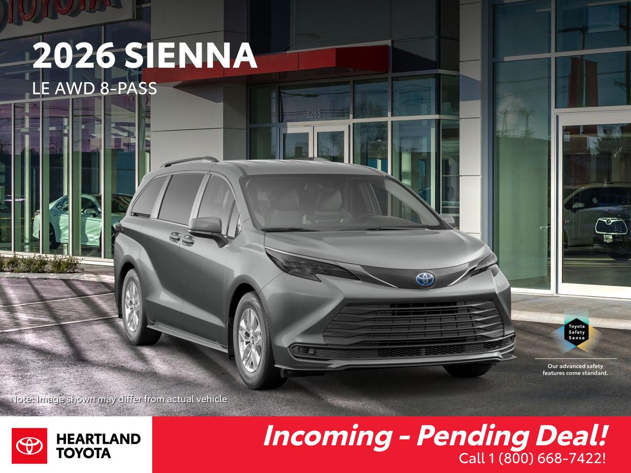 2026 Toyota Sienna LE 8-Passenger AWD Photo