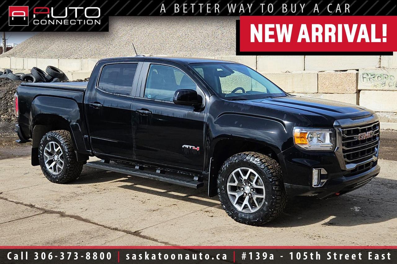 Used 2022 GMC Canyon AT4 Crew Cab - 4x4 - ACCIDENT FREE - SK TRUCK - CARPLAY for sale in Saskatoon, SK