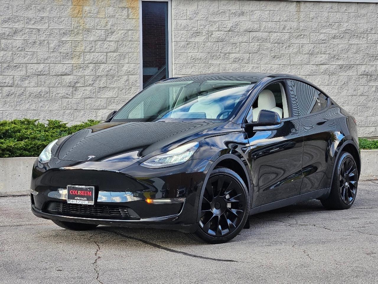 2021 Tesla Model Y AWD LONG RANGE DUAL MOTOR-WHITE INTERIOR Photo0