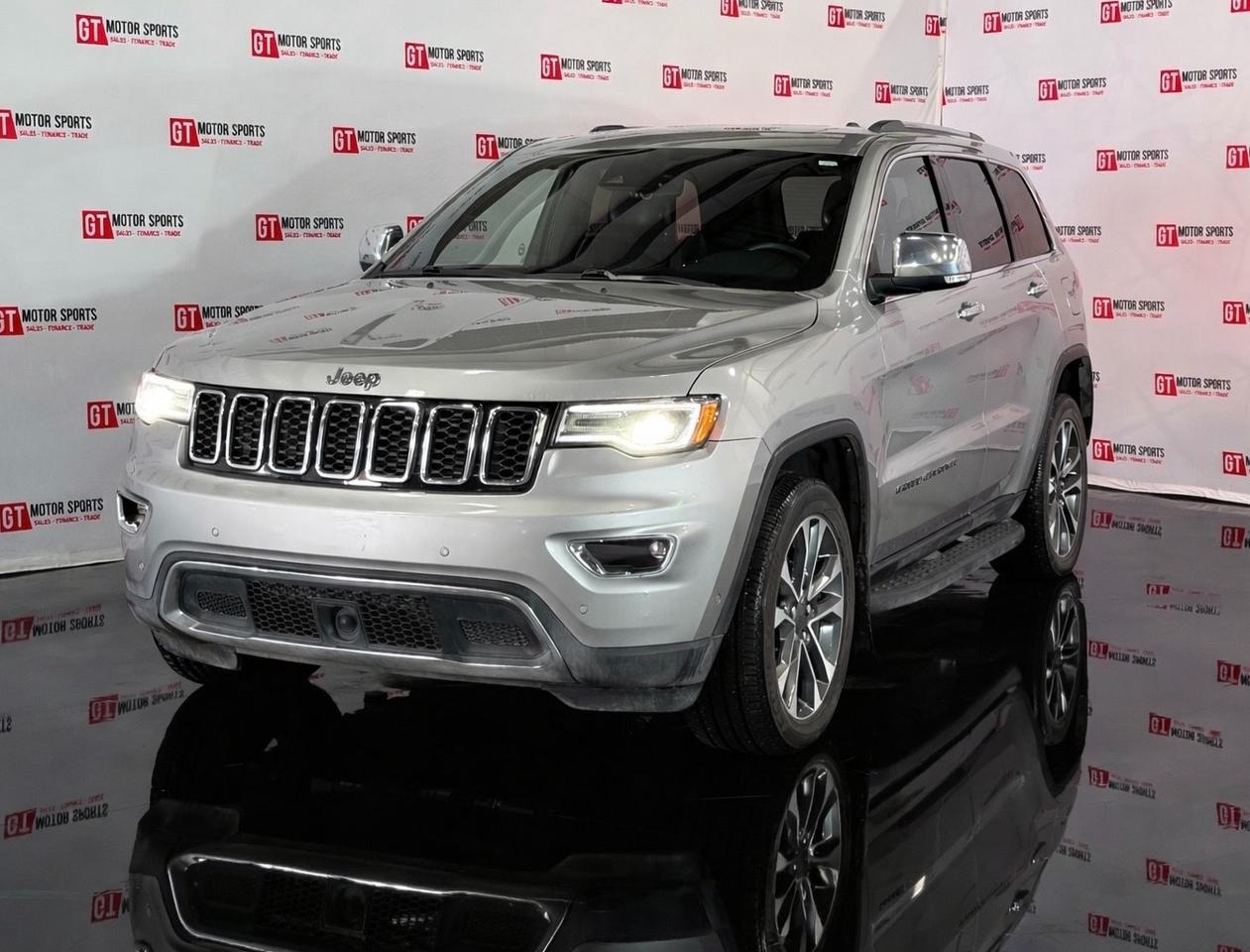 This 2018 Jeep Grand Cherokee Limited gives you that perfect mix of confidence and comfort, making every drive feel smooth, powerful, and a little more exciting. Its the kind of SUV that makes you look forward to getting behind the wheel, whether youre heading across the city or out for a weekend escape.<div></div><div><br></div><div><ul><li>All credit accepted: good, bad, new to Canada, bankruptcy, collections, repossessions, student/work visas</li><li>In-house financing available (O.A.C.)</li><li>Low bi-weekly payments & instant approvals</li><li>Up to 6 months no payments (interest accrues)</li><li>Credit consolidation, unemployment insurance, negative equity coverage</li><li>Financing, APR & payments vary by personal credit (O.A.C.)</li></ul></div><div><br></div><div><b>Open 7 days: </b>MonThu 107, FriSat 106, Sun 103</div><div><b>Location:</b> 10-40 Hopewell Way NE, Calgary (behind Enterprise Car Rental)</div><div><b>Contact:</b> 403-402-2015 or www.gtmotorsports.ca</div><div>Full mechanical fitness assessment, Carfax & warranty included</div><div>AMVIC licensed dealer</div><div>Price based on vehicle only (Plus aftermarket, GST, and costs/charges associated with financing)</div><div><br></div>