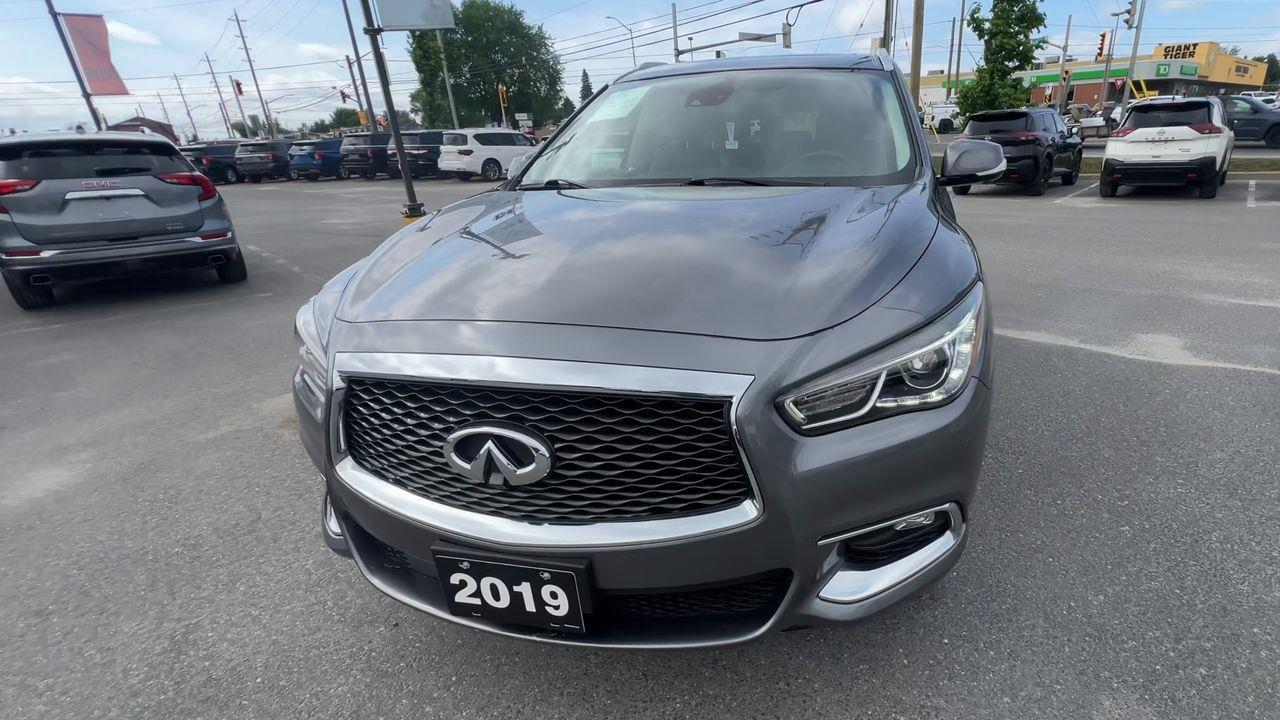 2019 Infiniti QX60 Pure AWD, 7 PASSENGER, MOONROOF, HEATED LEATHER SEATS, NAV, CRUISE CONTROL, POWER LIFTGATE, BACK UP CAM!! Photo