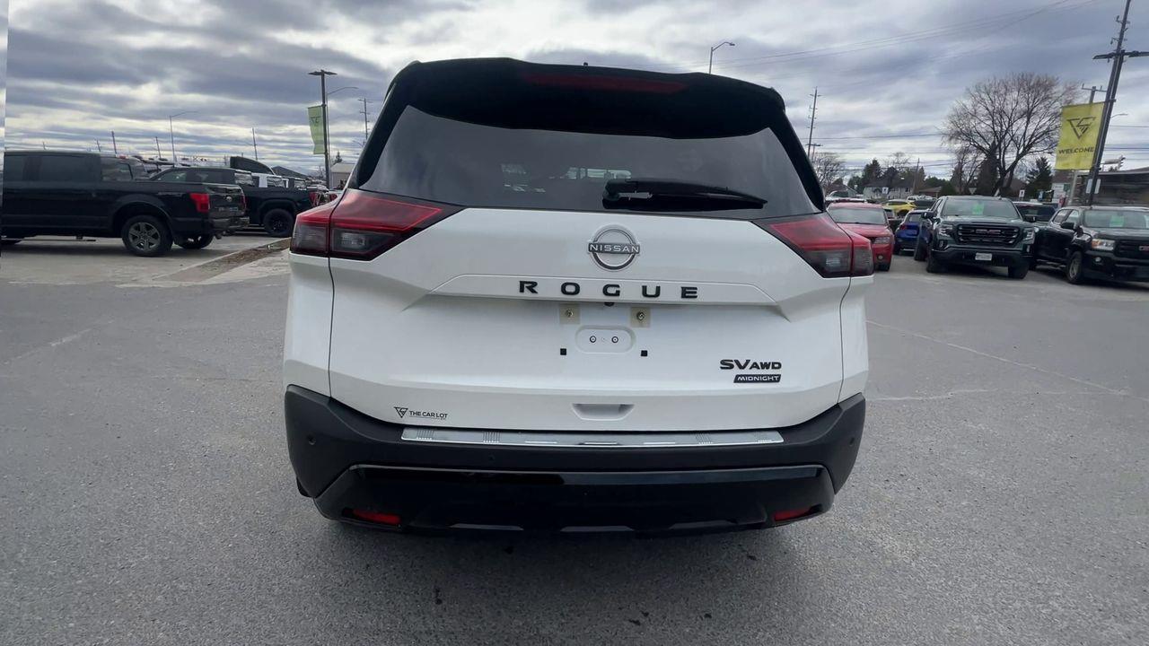 2023 Nissan Rogue SV Midnight Edition AWD, MOONROOF, HEATED LEATHER SEATS, REMOTE START, POWER LIFTGATE, CRUISE CONTROL, SIRIUS XM!! Photo2