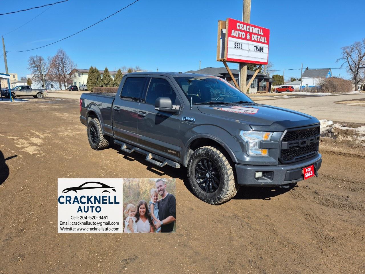 Used 2016 Ford F-150 4WD SuperCrew Styleside 6-1/2 Ft Box XLT for sale in Carberry, MB