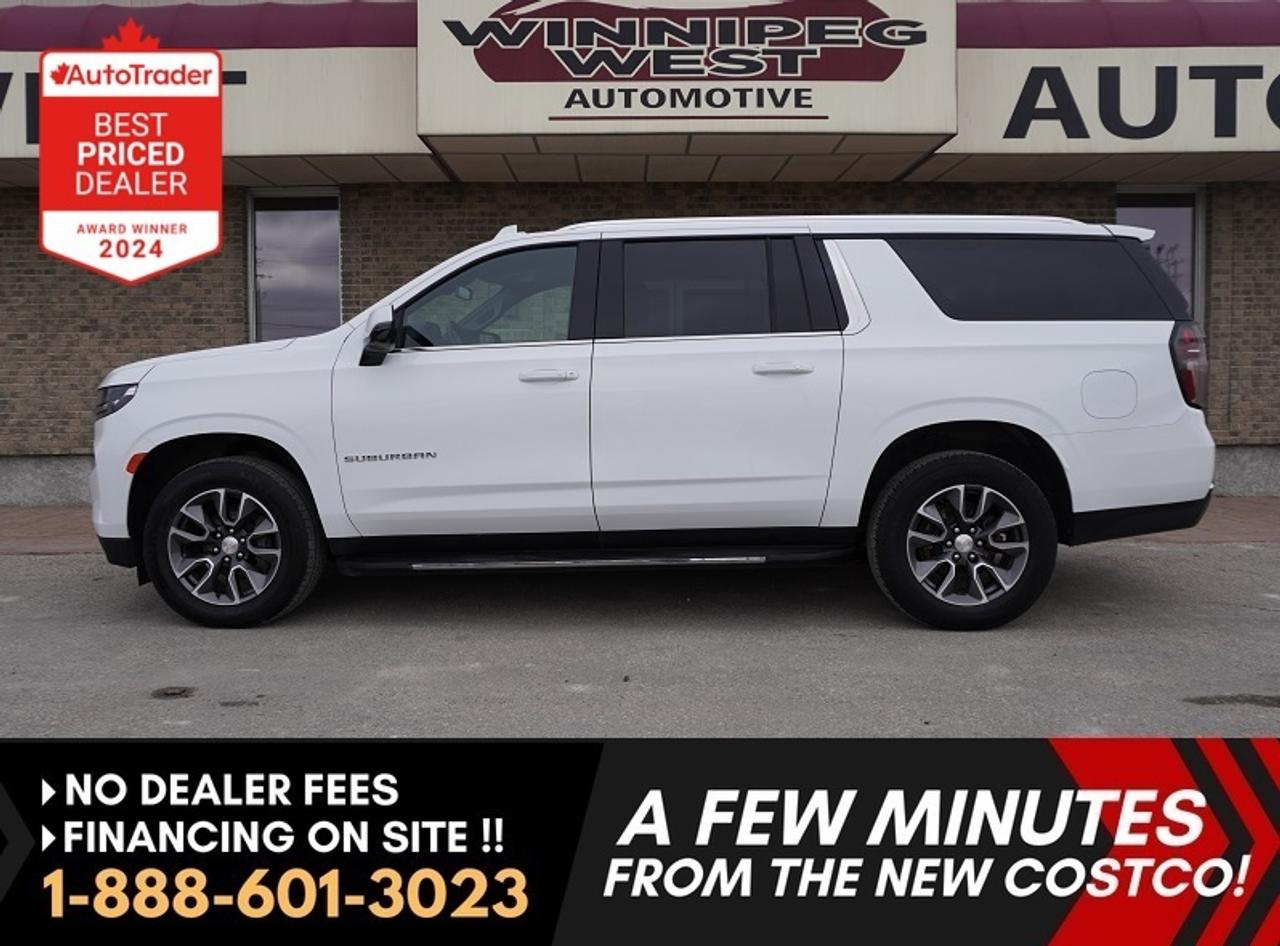 Used 2023 Chevrolet Suburban LT 4WD - 8 PASS - HTD LEATHER for sale in Headingley, MB