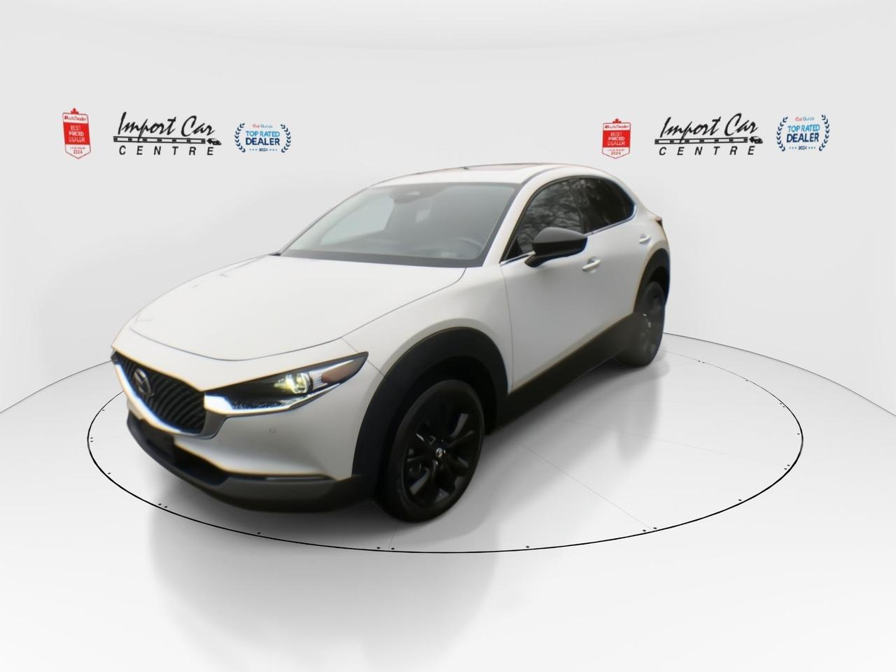 2024 Mazda CX-30 GT w/Turbo TURBO!!  LEATHER, ROOF, HUDS, NAVI, BOS Photo3