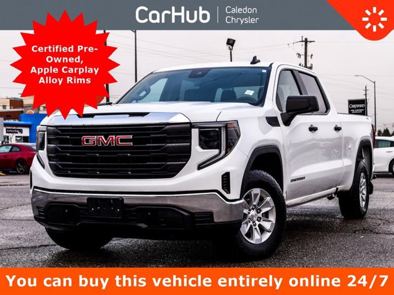 2024 GMC Sierra 1500 Pro 4WD Crew Cab 157" 5.3L 6 Passenger Lane Assist Bluetooth Photo