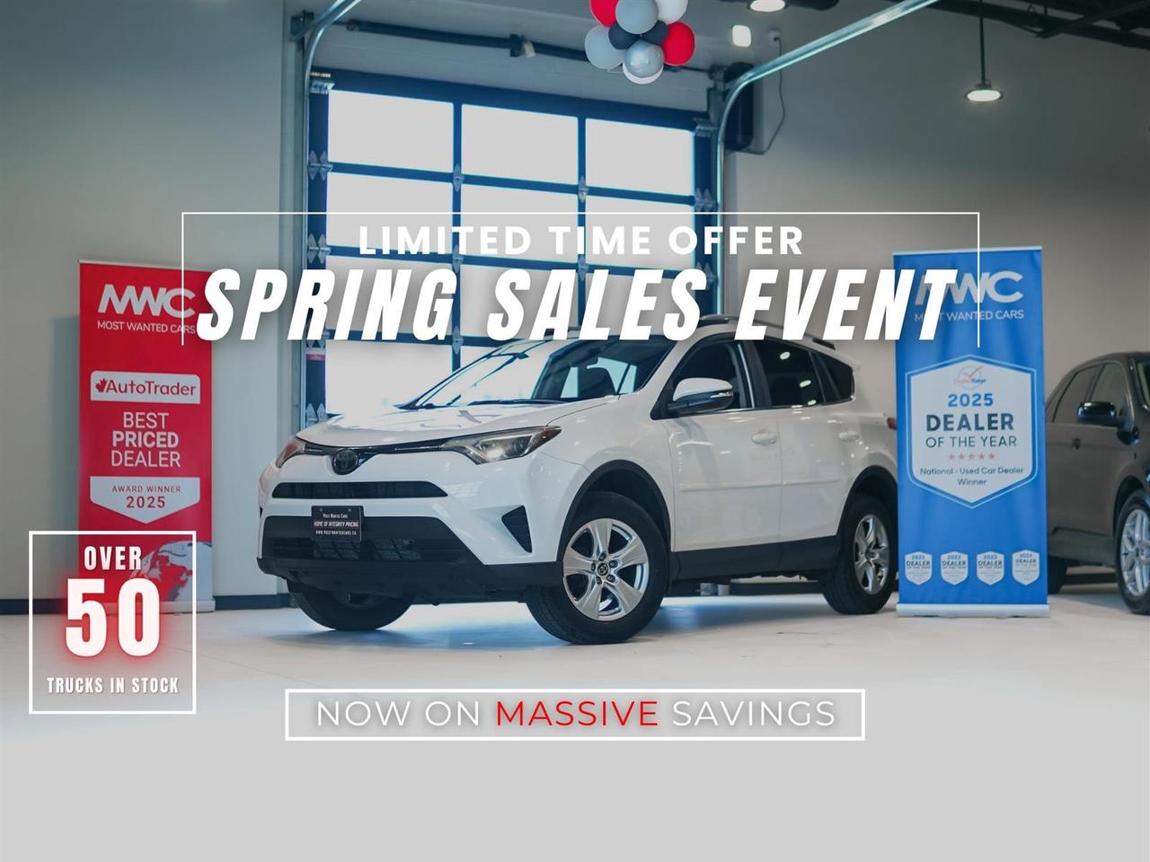 2018 Toyota RAV4 LE | HEATED SEATS | CAMERA | ALLOYS Photo0