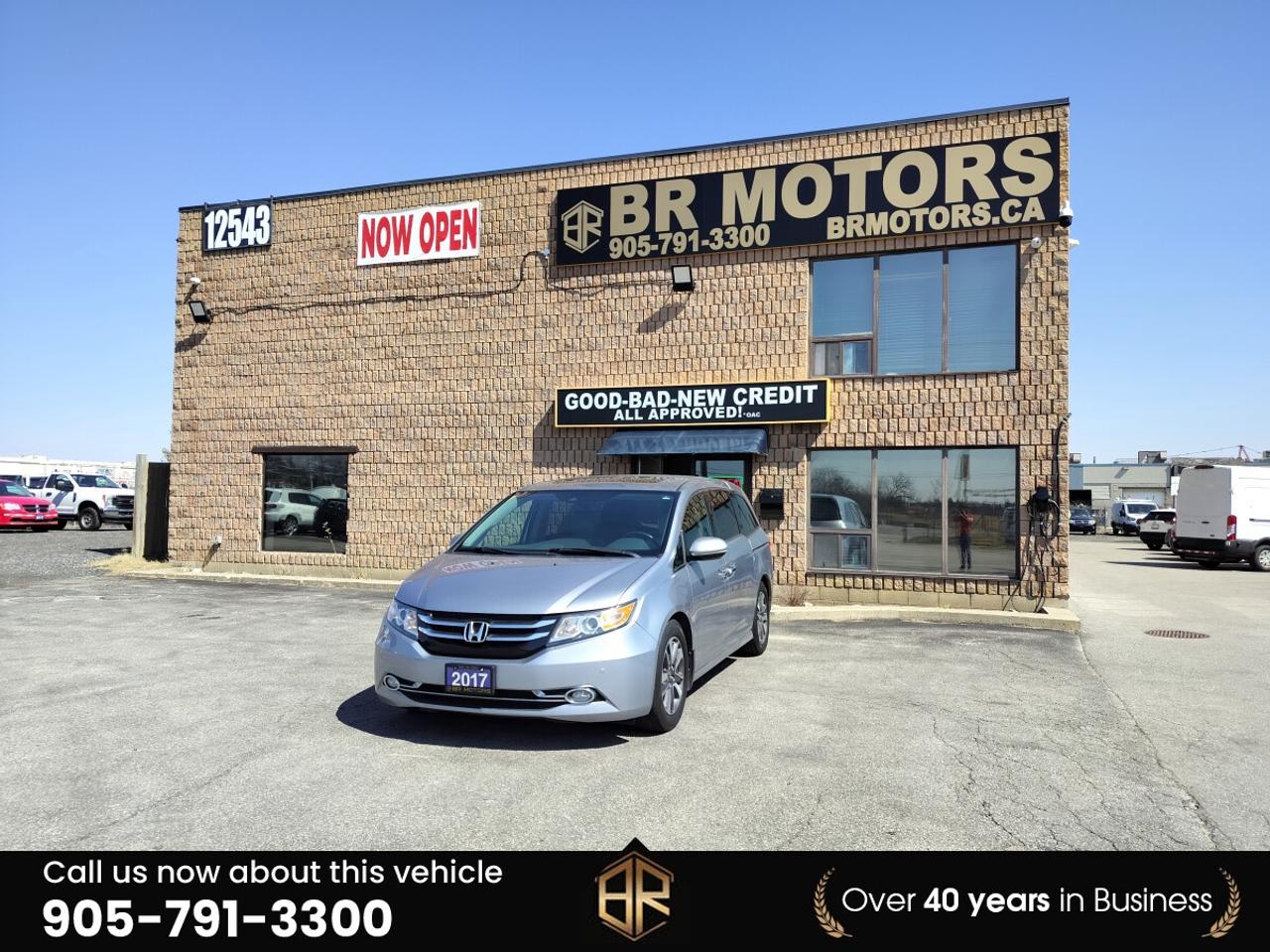 2017 Honda Odyssey No Accidents Reported | Touring | Sun Roof  | Heat Photo