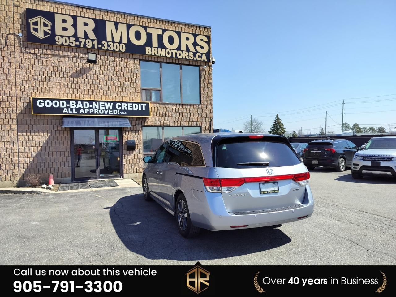 2017 Honda Odyssey No Accidents Reported | Touring | Sun Roof  | Heat Photo