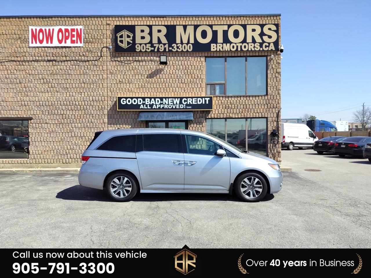 2017 Honda Odyssey No Accidents Reported | Touring | Sun Roof  | Heat Photo