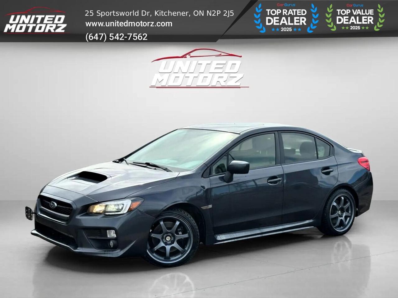 2015 Subaru WRX Man w/Sport-tech Pkg~SAFETY CERTIFIED~NO ACCIDENTS Photo