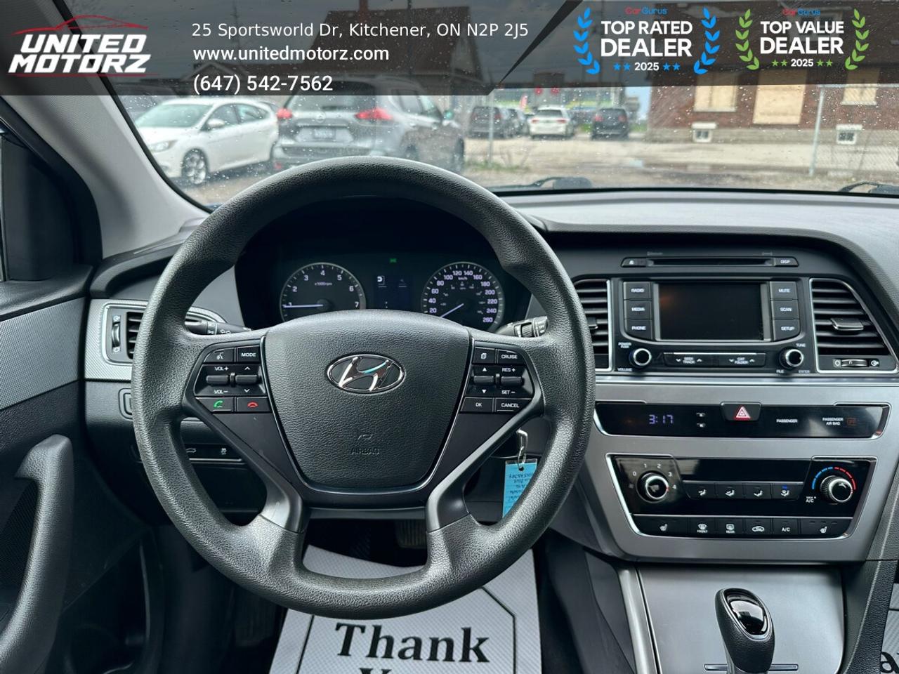 2017 Hyundai Sonata GL 2.4L~SAFETY CERTIFIED~ Photo
