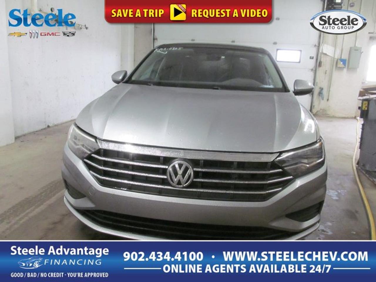 The 2019 Volkswagen Jetta Highline is a compact sedan that delivers a refined drive, strong fuel economy, and a well-finished cabin. This used example at Steele Chevrolet Buick GMC in Dartmouth offers the engaging feel of a manual transmission, front-wheel drive confidence, and the efficiency of a turbocharged 1.4-litre gasoline engine.With 138,835 km on the odometer, this four-door Jetta Highline continues to stand out for its balanced road manners and mature design. It is a smart choice for drivers who want everyday practicality, a comfortable ride, and the added involvement that comes from shifting for yourself in a modern sedan.FEATURES OF THE Jetta HighlineManual gearbox adds driver-focused road feelTurbocharged 1.4-litre engine saves fuelFour-door sedan with useful rear accessFront-wheel drive for daily confidenceADVANCED SAFETY FEATURESRearview camera helps with tight parkingElectronic stability control supports secure handlingAnti-lock braking system aids controlled stopsMultiple airbags help support occupant safetyPERFORMANCE AND EFFICIENCY1.4-litre turbo engine feels eagerManual transmission gives precise shift controlFront-wheel drive suits Canadian road conditionsEfficient design helps reduce fuel stopsCOMFORT AND CONVENIENCEFour doors make entry very easyComfortable cabin suits daily commutingSpacious layout supports passenger comfortSedan design keeps ride quietTECHNOLOGY AND CONNECTIVITYClear driver information is easy to readUser-friendly controls are well placedModern cabin layout feels intuitiveSmart design supports daily usabilityCARGO SPACETrunk handles groceries and travel bagsSedan cargo area stays neatly enclosedRear seat area adds practical flexibilityWide opening helps load larger itemsAWARDS & RECOGNITIONSTop Safety Pick, Insurance Institute for Highway Safety, 2019Best New Compact Car, Automobile Journalists Association of Canada, 2019WHAT OTHER OWNERS LIKEExcellent fuel economy for daily drivingManual transmission adds driving enjoymentComfortable ride on city streetsSolid trunk space for errandsThe 2019 Volkswagen Jetta Highline is known for offering a composed ride and a cabin that feels more upscale than many compact sedans. Its turbocharged engine delivers smooth power for commuting and highway travel, while the manual transmission gives the driver more control and a more connected feel behind the wheel.This sedan also benefits from a practical body style that works well for many lifestyles. Four full doors make it easy to load passengers, and the trunk gives you useful room for shopping bags, work gear, or weekend luggage. The enclosed cargo area also helps keep items out of sight and protected from the weather.For drivers in Dartmouth looking for a used sedan with strong efficiency and a rewarding driving character, this Jetta Highline is an appealing option. It blends everyday value with European-style road manners, and its front-wheel drive layout is well suited to changing road conditions through the seasons.If you want a compact sedan that feels composed, practical, and enjoyable to drive, this 2019 Volkswagen Jetta Highline deserves a closer look. Its combination of turbo power, manual transmission, four-door practicality, and proven popularity makes it a well-rounded choice for commuting, errands, and longer trips alike.This 2019 Volkswagen Jetta Highlines VIN is: 3VWE57BU5KM210865 .