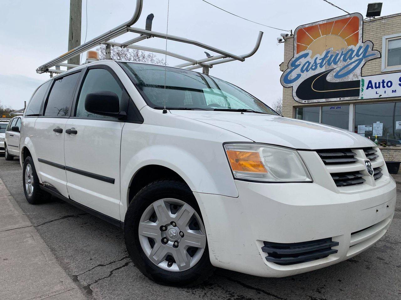 <p>FINANCING  AVAILABLE! ALL CREDIT TYPES APPROVED. INQUIRE WITHIN. Eastway Auto Service Ltd is a family owned dealership and service centre serving the Niagara Region since 1990! Proud members of both OMVIC and the UCDA-</p><p><br>STOCK #2008<br>Excellent work van equipped with automatic transmission- LADDER RACKS, STROBE LIGHT, BACK SHELVING, CAGED WINDOWS, ELECTRIC INVERTER, DIVIDER, AC, POWER LOCKS, POWER WINDOWS, AM/FM RADIO, TILT STEERING, CD PLAYER, V6 ENGINE and so much more.</p><p>Priced at $5,495 plus hst and licensing in AS IS CONDITION. CAN BE SOLD WITH A SAFETY FOR $595.00 CERTIFICATION FEE.</p><p>$5,495 PLUS $595 CERTIFICATION FEE plus hst and licensing WITH SAFETY.</p><p>if purchased as is....<br>This vehicle is being sold as is, unfit, not e-tested and is not represented as being in road worthy condition, mechanically sound or maintained at any guaranteed level of quality. The vehicle may not be fit for use as a means of transportation and may require substantial repairs at the purchasers expense. It may not be possible to register the vehicle to be driven in its current condition.<br><br>Call Sam at 905-680-8001 or Text Nahida at 905-932-1420</p><p>Located at Eastway Auto Service Ltd. 259 Merritt Street, St. Cath On L2T 1J7</p>