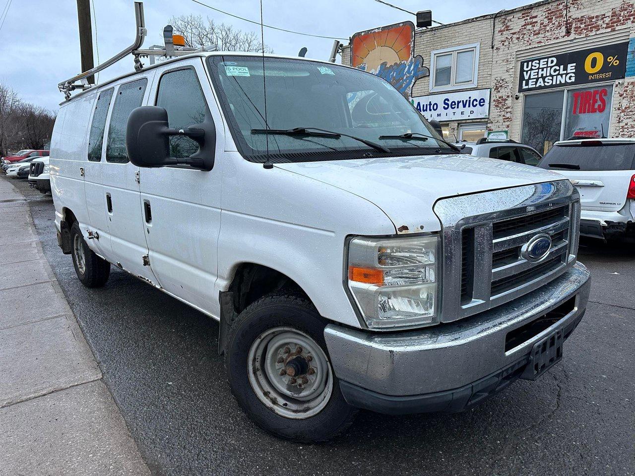 <p>FINANCING  AVAILABLE! ALL CREDIT TYPES APPROVED. INQUIRE WITHIN. Eastway Auto Service Ltd is a family owned dealership and service centre serving the Niagara Region since 1990! Proud members of both OMVIC and the UCDA-</p><p>Stock Number #2565</p><p>This 2010 Ford E 150 comes with an AUTOMATIC TRANSMISSION, 8 CYLINDER ENGINE, SHELVING, LADDER RACK, STROBE LIGHT, ELECTRIC INVERTER, DOME LIGHTS, CAGED WINDOWS and more. 264,000 km.</p><p>Priced at $7,495 plus hst and licensing in AS IS CONDITION. CAN BE SOLD WITH A SAFETY FOR $595.00 CERTIFICATION FEE.</p><p>$7,495 PLUS $595 CERT Fee plus hst and licensing WITH SAFETY.</p><p>if purchased as is....<br>This vehicle is being sold as is, unfit, not e-tested and is not represented as being in road worthy condition, mechanically sound or maintained at any guaranteed level of quality. The vehicle may not be fit for use as a means of transportation and may require substantial repairs at the purchasers expense. It may not be possible to register the vehicle to be driven in its current condition.</p><p>Located at Eastway Auto Service Ltd. 259 Merritt Street, St. Catharines ON L2T 1J7</p><p>OVER 40 CARGO VANS IN STOCK- Call for more details.</p><p>Call Sam at 905-680-8001 or Text Nahida at 905-932-1420</p>