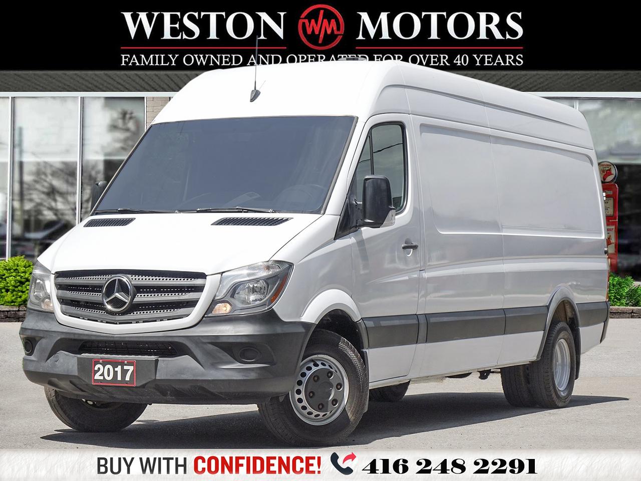 2017 Mercedes-Benz Sprinter DIESEL*REVCAM*RWD*HIGHROOF*POWER WINDOWS