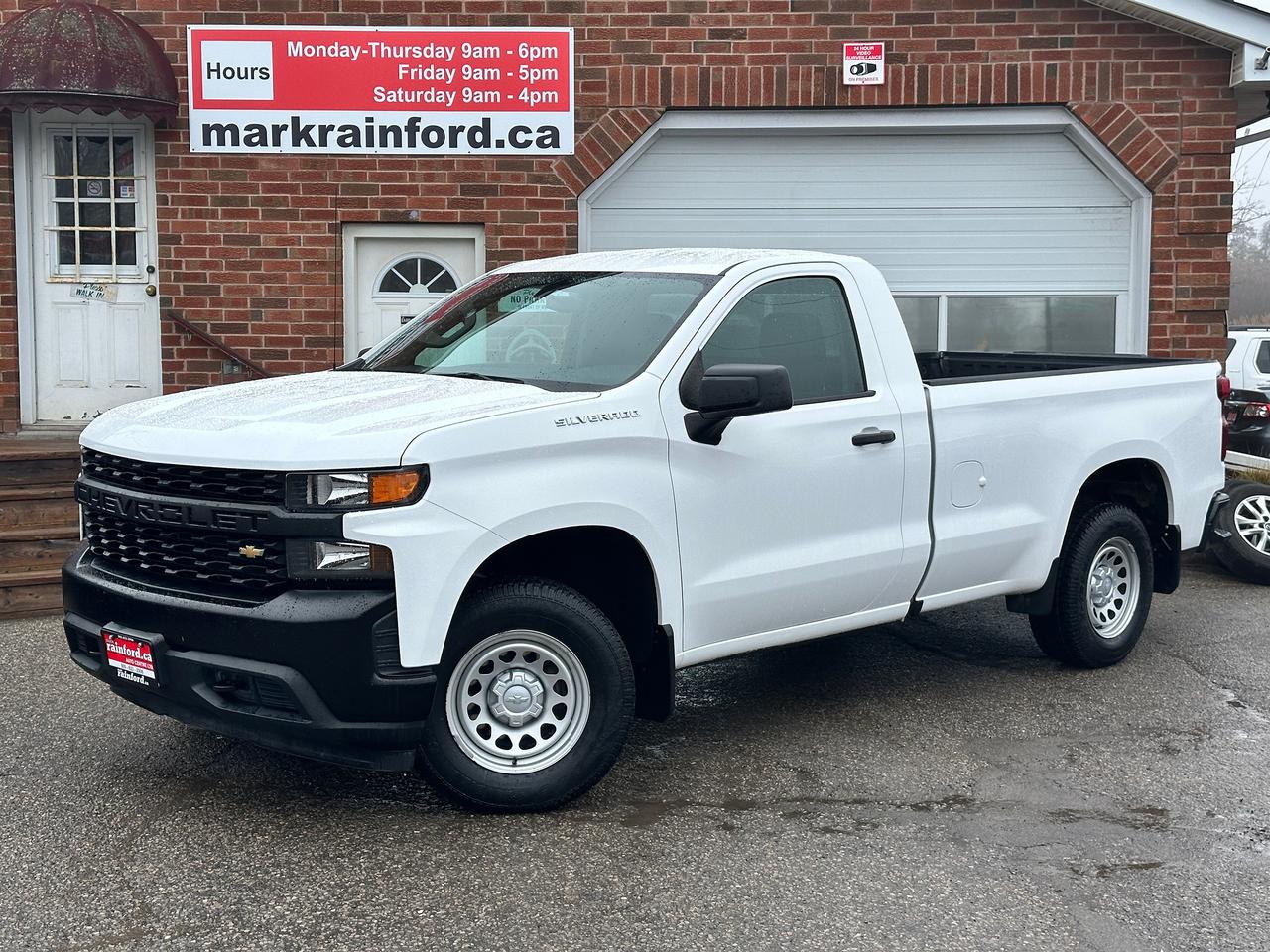 2021 Chevrolet Silverado 1500 WorkTruck 4X4 5.3L Cloth 3Pass FM Bluetooth RvCam