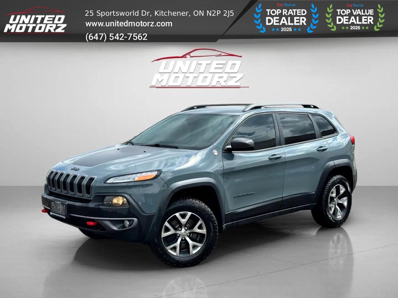 2015 Jeep Cherokee Trailhawk~SAFETY CERTIFIED~ Photo0