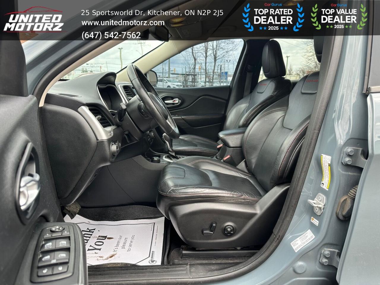 2015 Jeep Cherokee Trailhawk~SAFETY CERTIFIED~ Photo