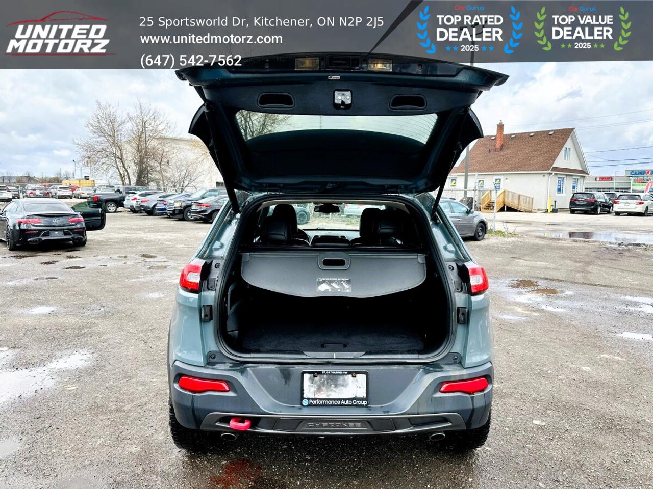 2015 Jeep Cherokee Trailhawk~SAFETY CERTIFIED~ Photo