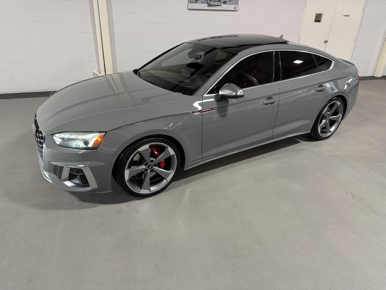 2020 Audi S5 Sportback Technik 360 Cam Heads Up Red Interior Certified Photo3