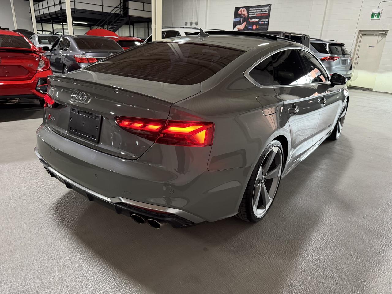 2020 Audi S5 Sportback Technik 360 Cam Heads Up Red Interior Certified Photo