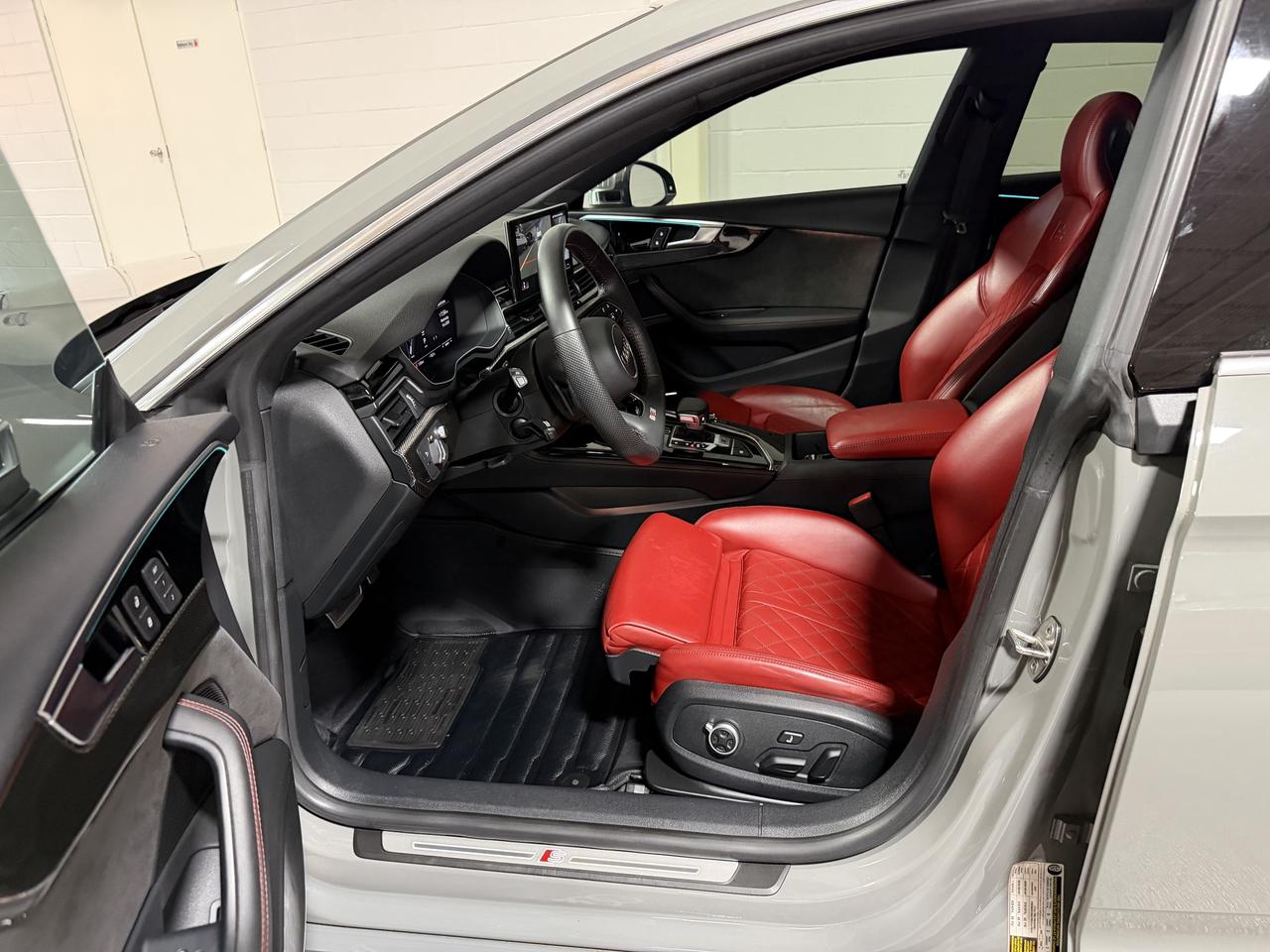 2020 Audi S5 Sportback Technik 360 Cam Heads Up Red Interior Certified Photo