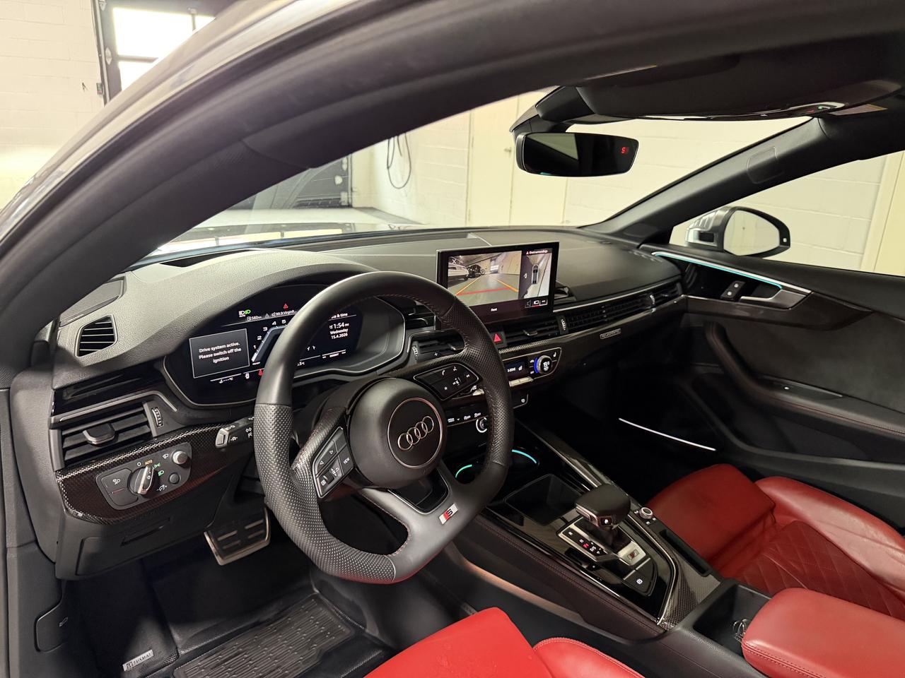 2020 Audi S5 Sportback Technik 360 Cam Heads Up Red Interior Certified Photo