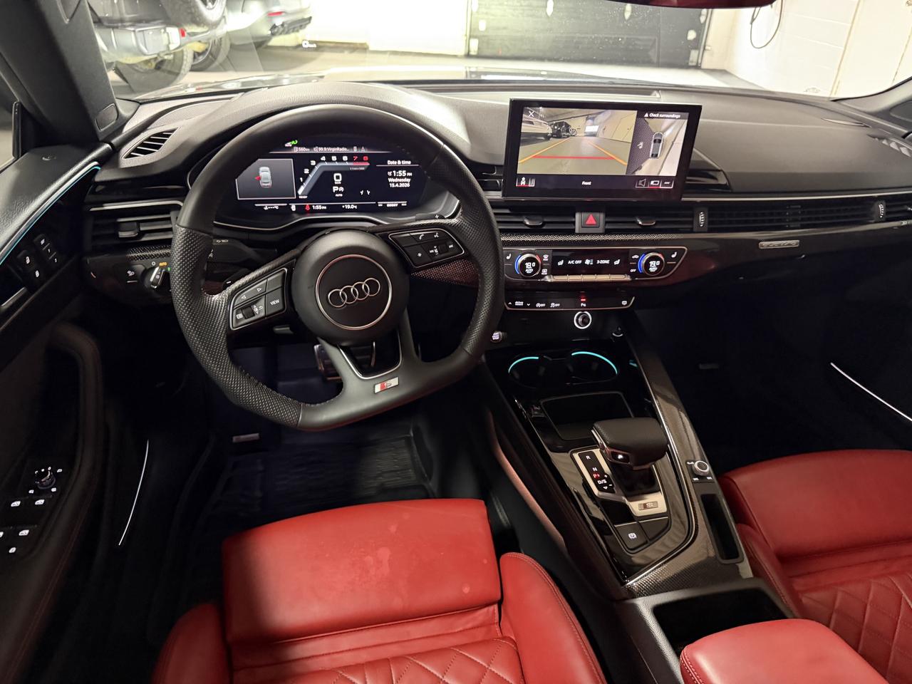 2020 Audi S5 Sportback Technik 360 Cam Heads Up Red Interior Certified Photo