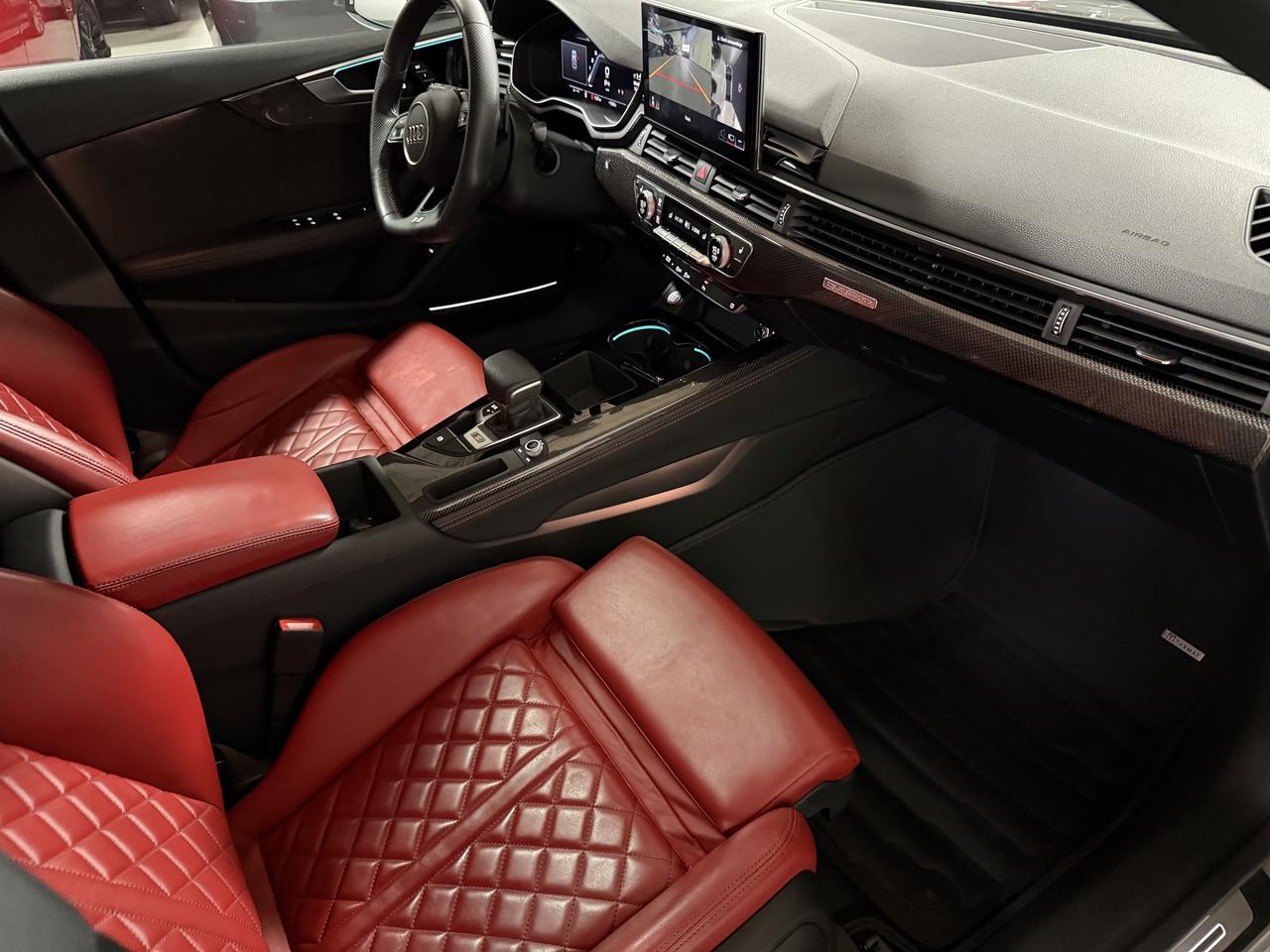 2020 Audi S5 Sportback Technik 360 Cam Heads Up Red Interior Certified Photo