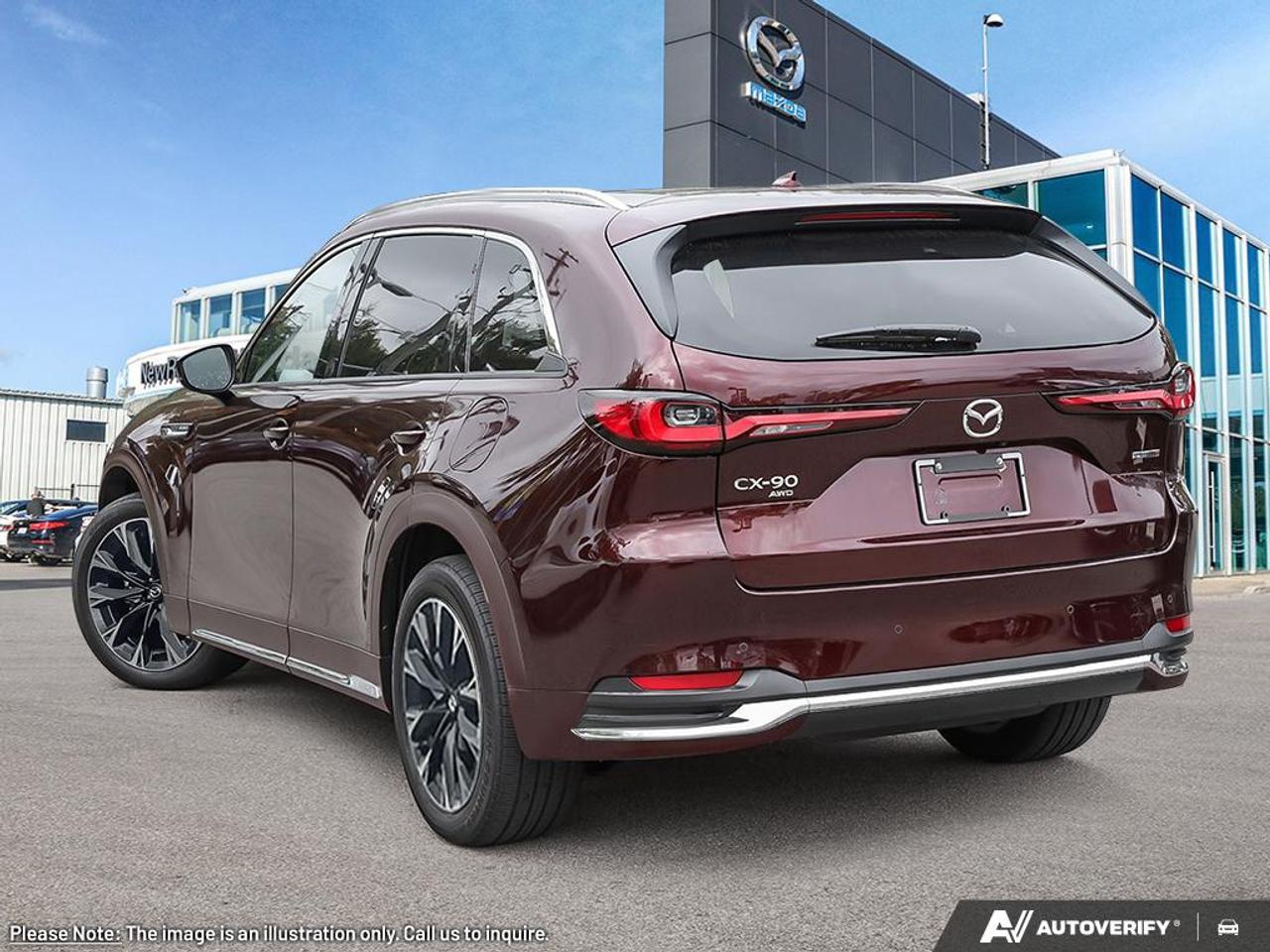 2026 Mazda CX-90 MHEV Signature 4dr i-ACTIV All-Wheel Drive Sport Utility Photo3