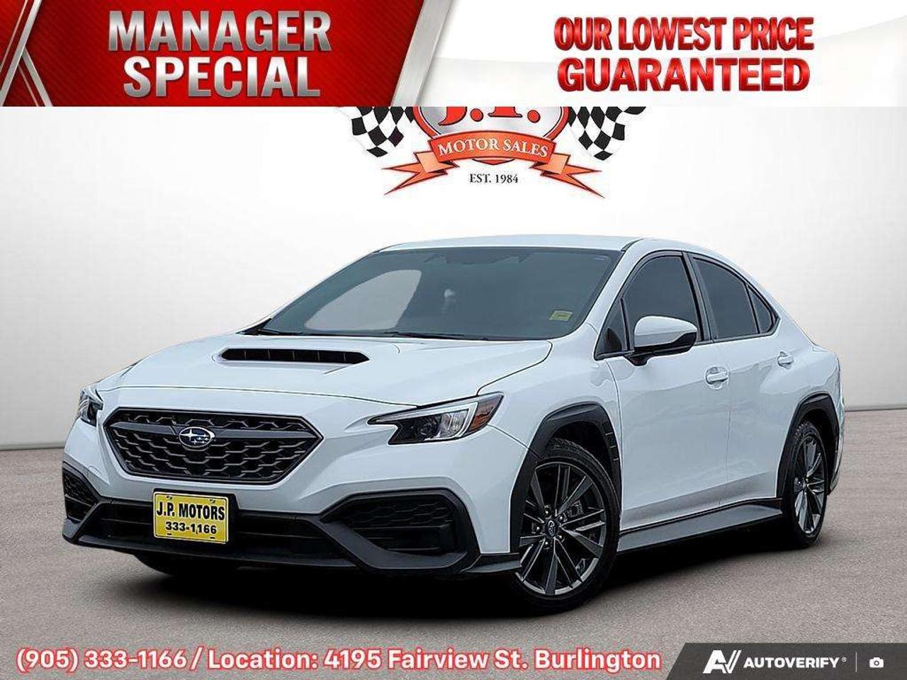 2024 Subaru WRX Apple CarPlay & Android Auto • Heated Front Seats • Lane Assist • SiriusXM® Satellite Radio • Keyless Entry Photo
