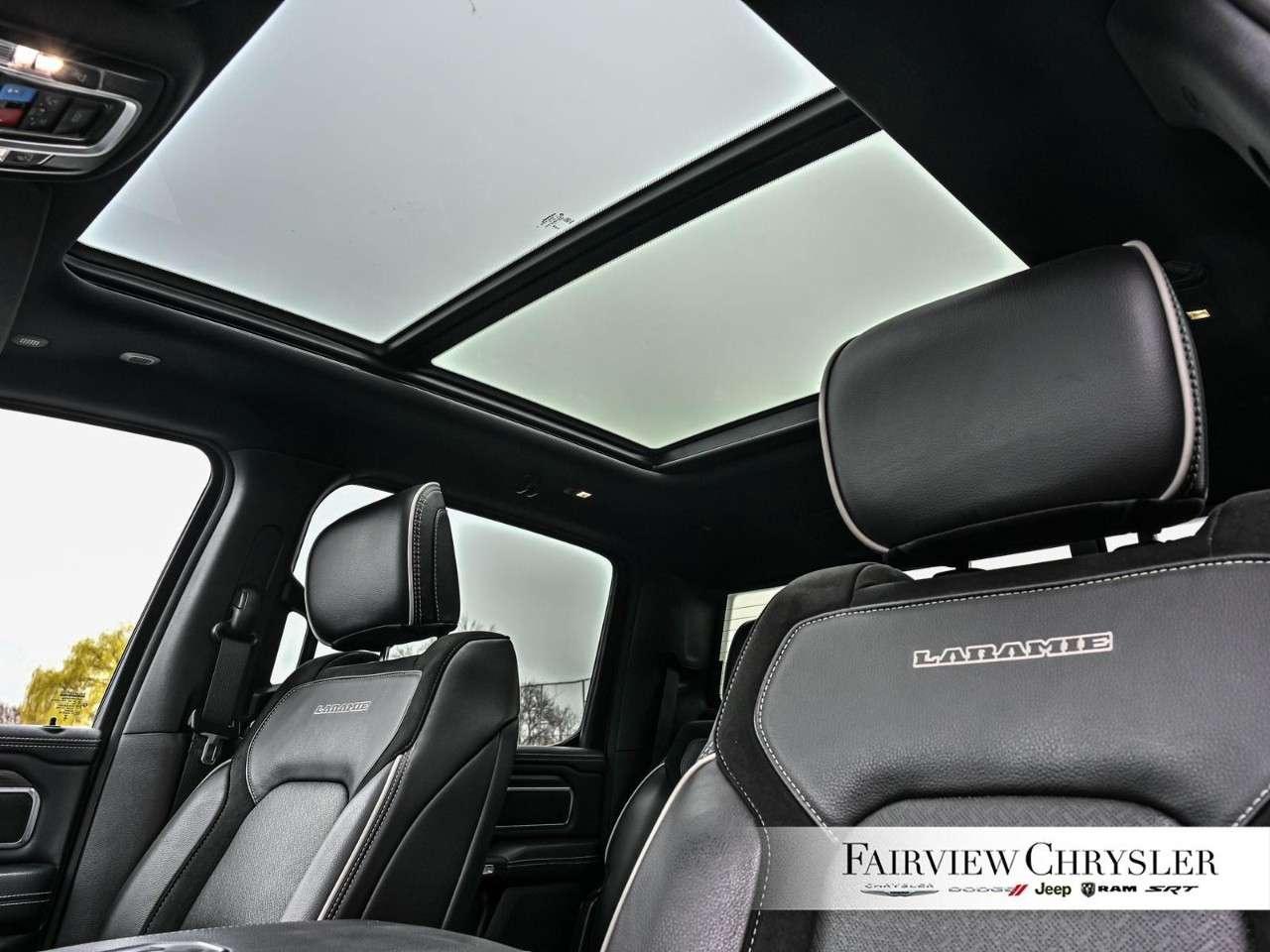 2025 RAM 1500 Laramie 4x4 Crew Cab 5'7 Box SPORT   LEVEL 2   DUAL PANO ROOF   TECH PKG   PWR BOARDS   CARPLAY Photo