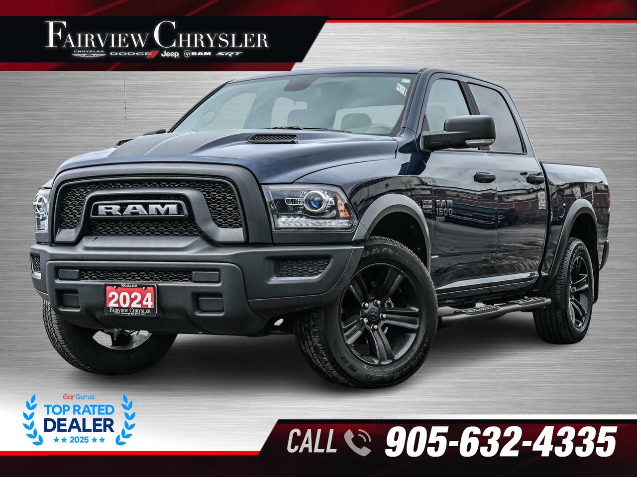2024 RAM 1500 Classic Warlock HEATED SEATS   HEATED STEERING WHEEL   REM Photo0