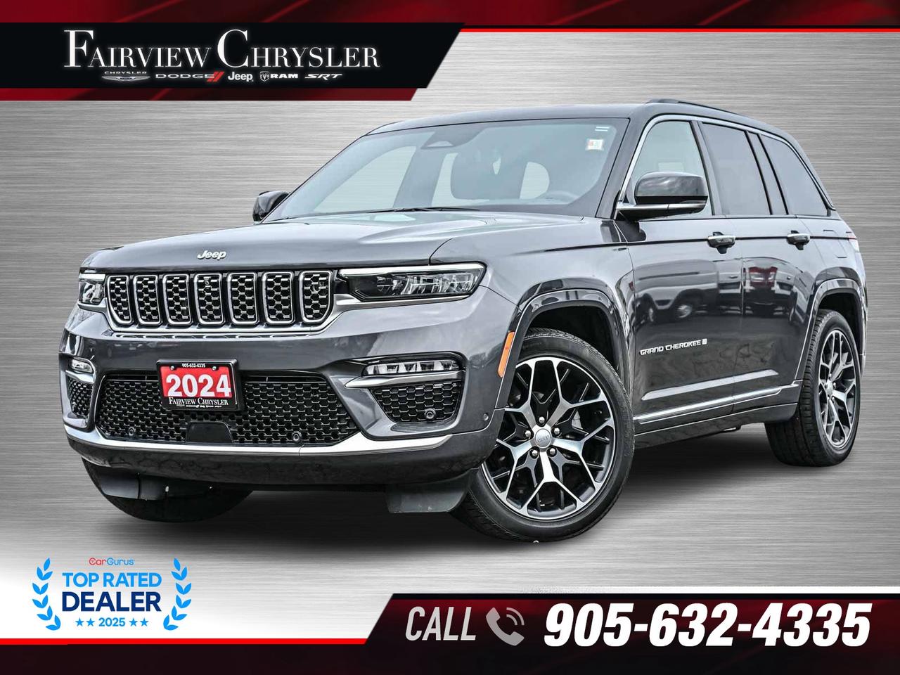 2024 Jeep Grand Cherokee Summit RESERVE   PANO ROOF   HANDS FREE DRIVE ASSI Photo