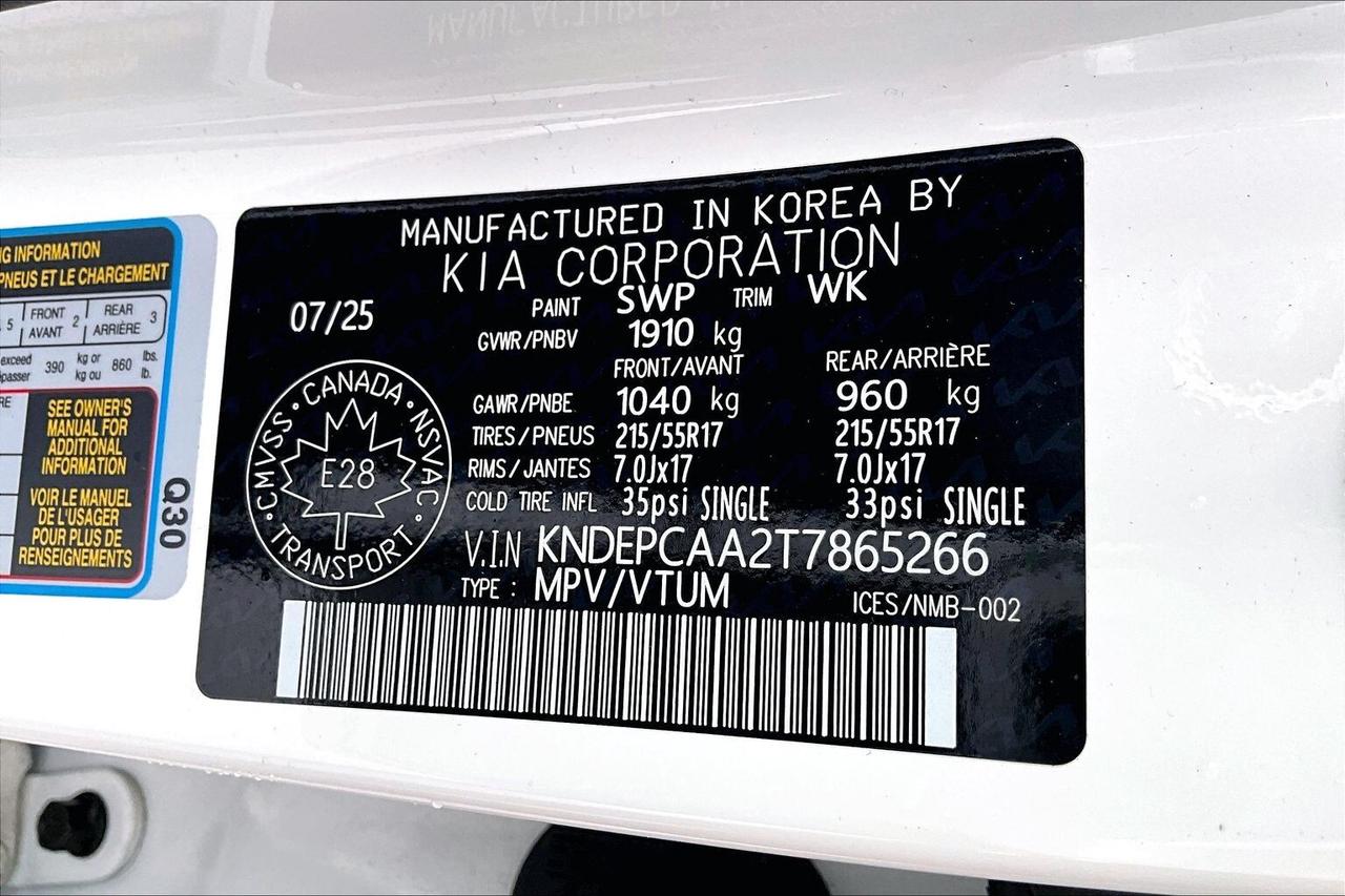 2026 Kia Seltos LX AWD   HEATED SEATS   BLIND SPOT ALERT   CARPLAY Photo