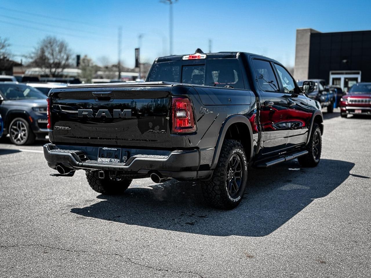 2025 RAM 1500 Rebel   CREW   LEVEL 2   PANO ROOF   RAMBOX   TONN Photo4