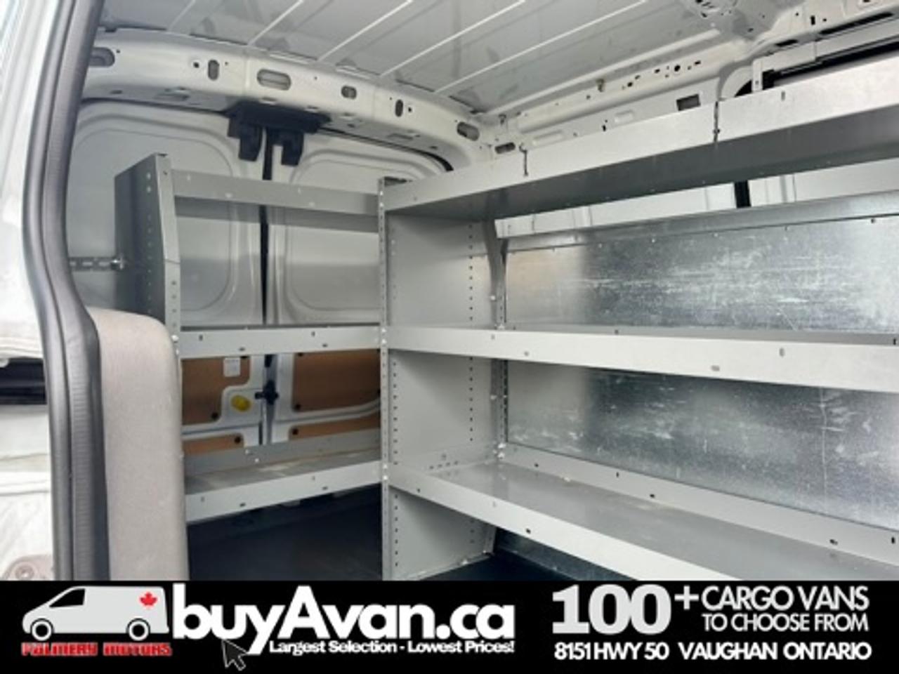 2021 Ford Transit Connect Cargo Van XL Racks Divider Shelves Photo