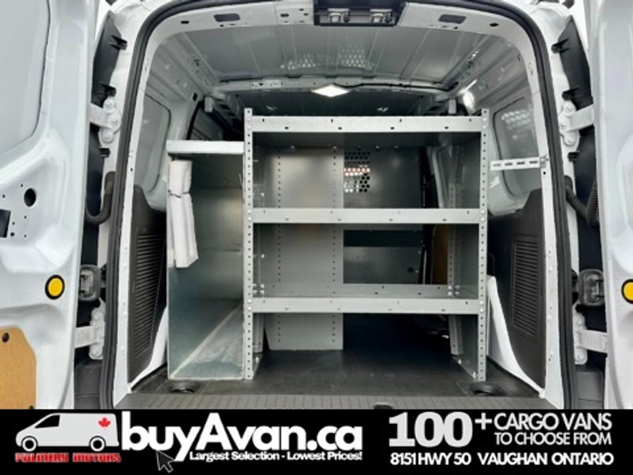 2021 Ford Transit Connect Cargo Van XL Racks Divider Shelves Photo