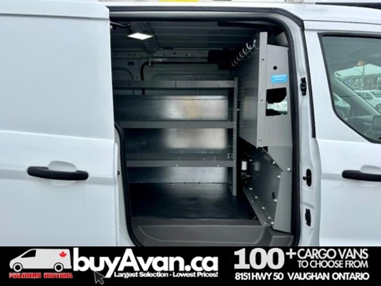 2021 Ford Transit Connect Cargo Van XL Racks Divider Shelves Photo
