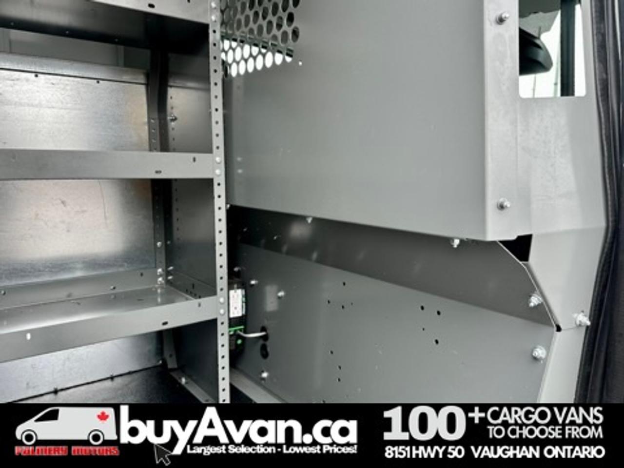 2021 Ford Transit Connect Cargo Van XL Racks Divider Shelves Photo