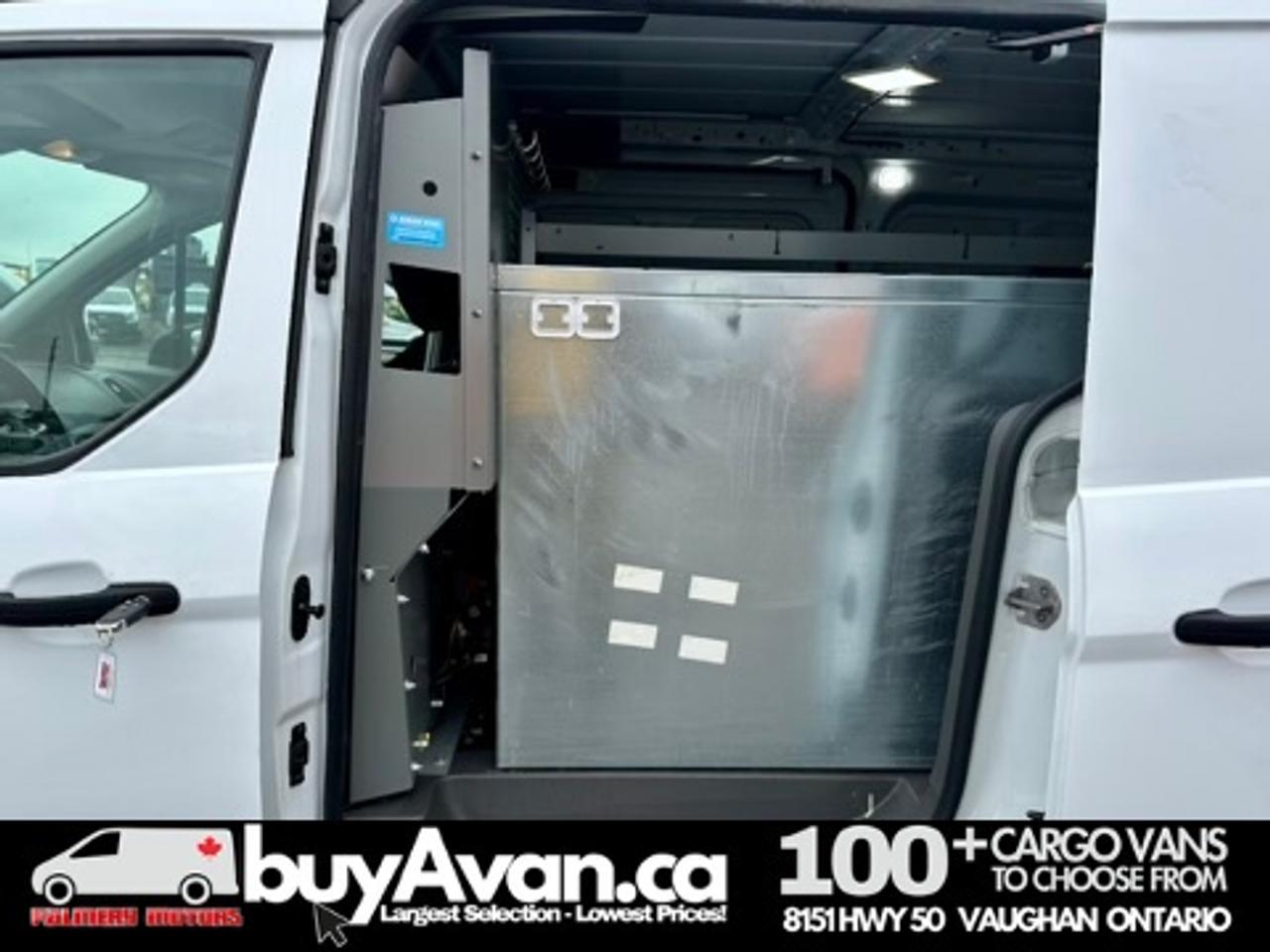 2021 Ford Transit Connect Cargo Van XL Racks Divider Shelves Photo