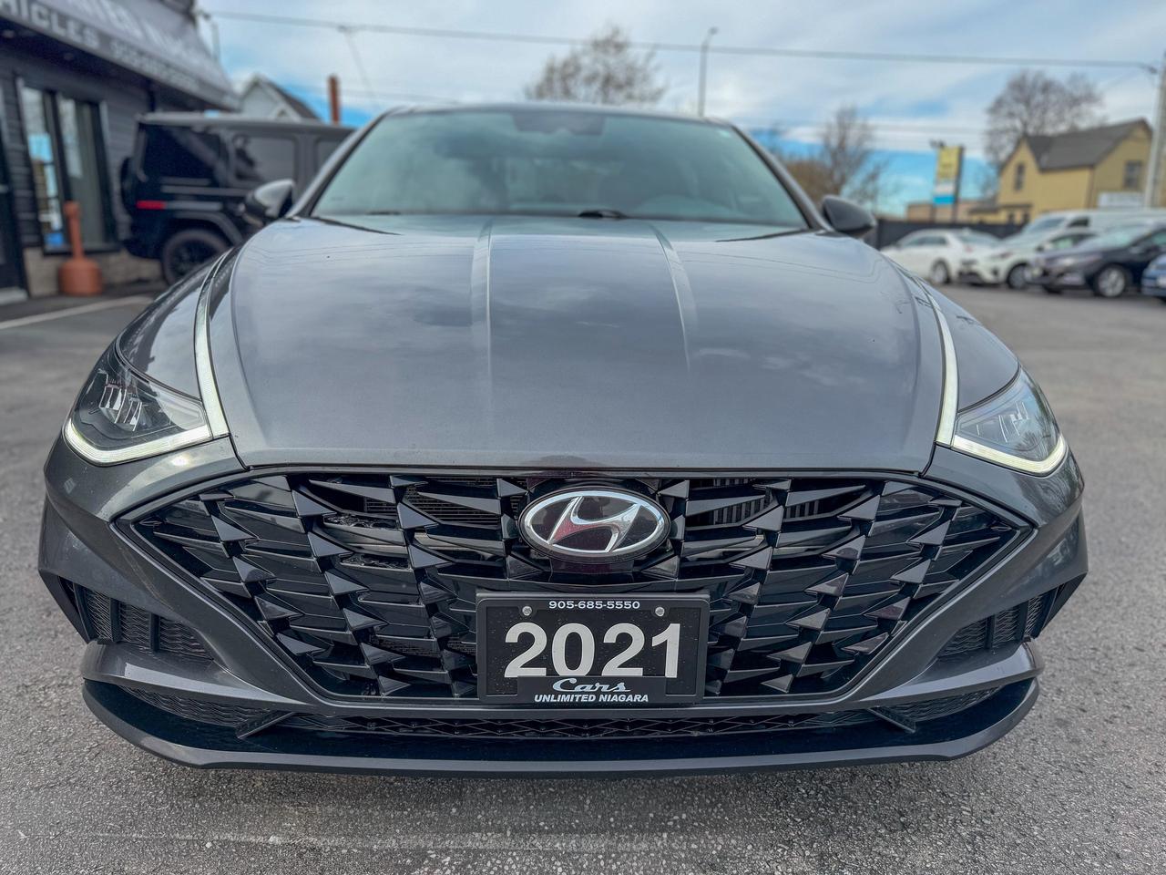 2021 Hyundai Sonata 1.6T Sport/BSM/CAMERA/REMOTE/PANO/ACC/LANE ASSIST Photo