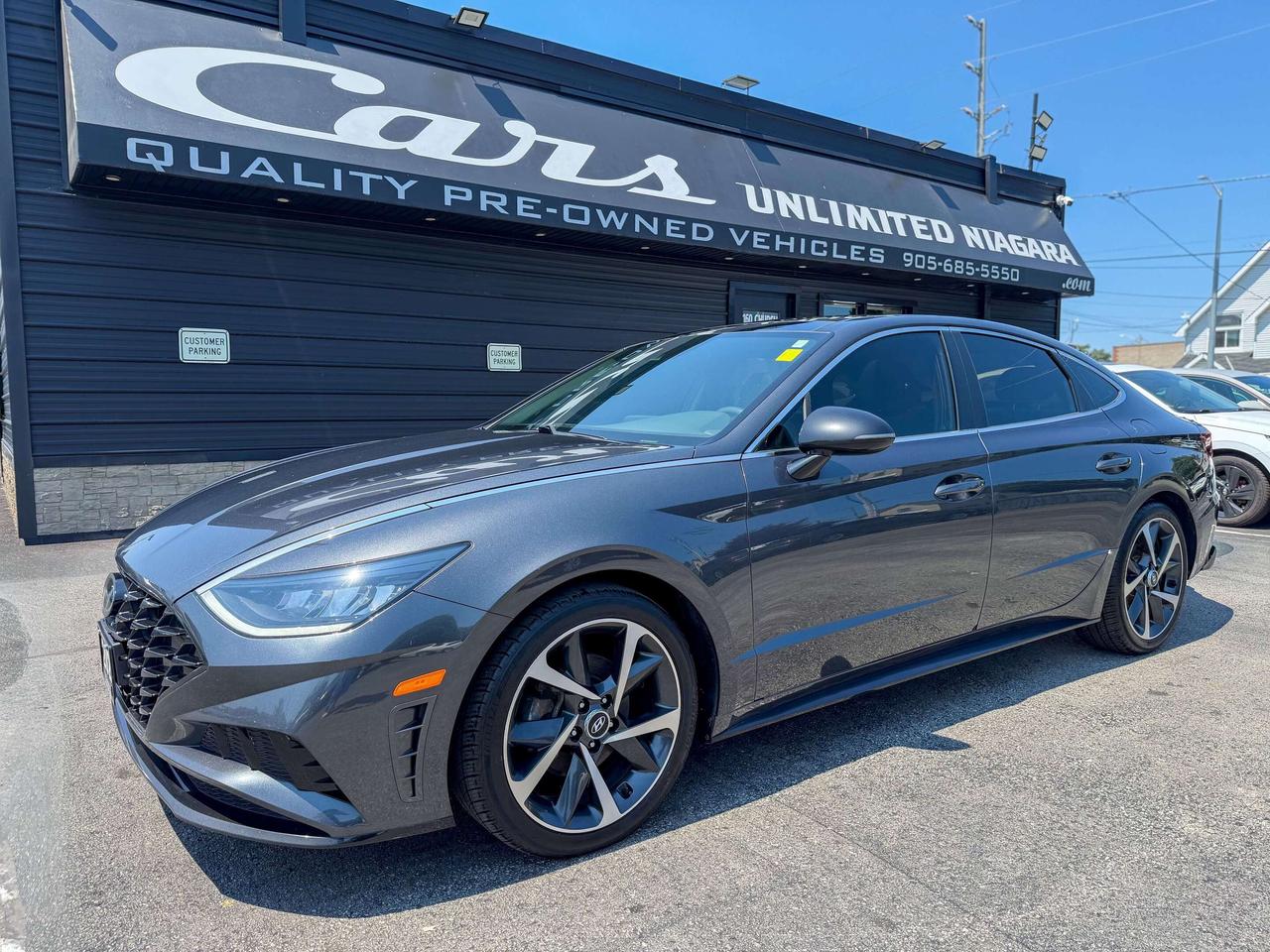 2021 Hyundai Sonata 1.6T Sport/BSM/CAMERA/REMOTE/PANO/ACC/LANE ASSIST Photo