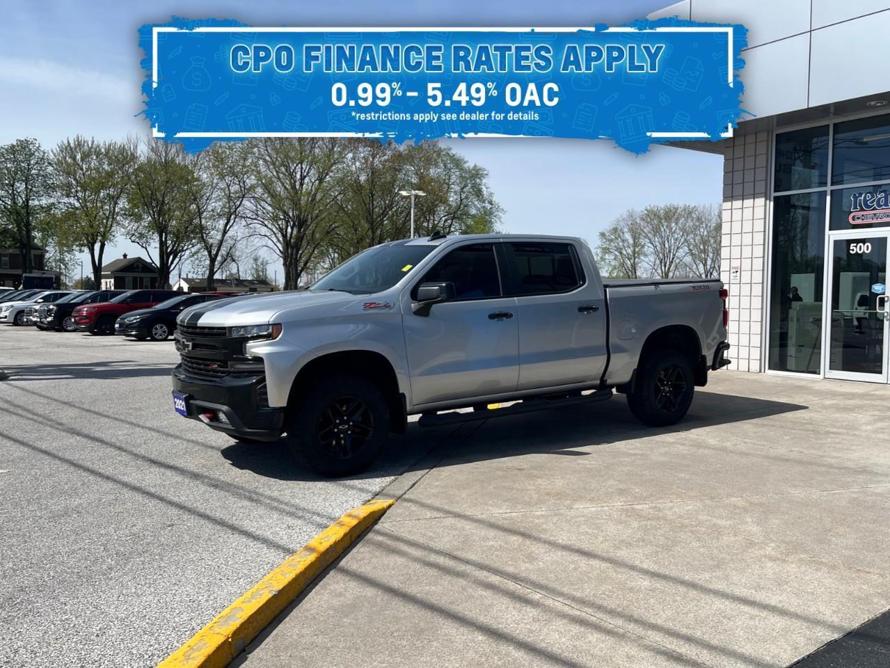 2021 Chevrolet Silverado 1500 LT TRAIL BOSS CPO RATES AT 0.99%-5.49% OAC Photo0