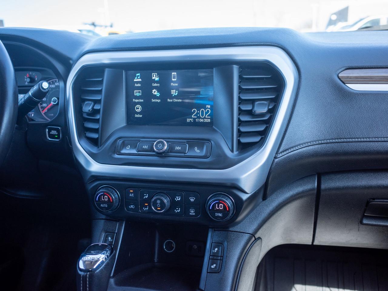 2017 GMC Acadia SLE - Power Seats   Remote Trunk Release Photo