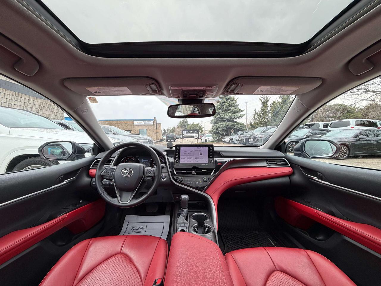 2022 Toyota Camry XSE,RED INTERIOR. SET OF WINTER TIRES/RIMS Photo