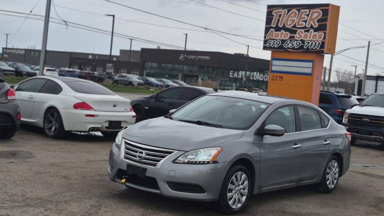 2014 Nissan Sentra S, SEDAN, 4 CYL, ONLY 163KMS, AUTO, CERTIFIED